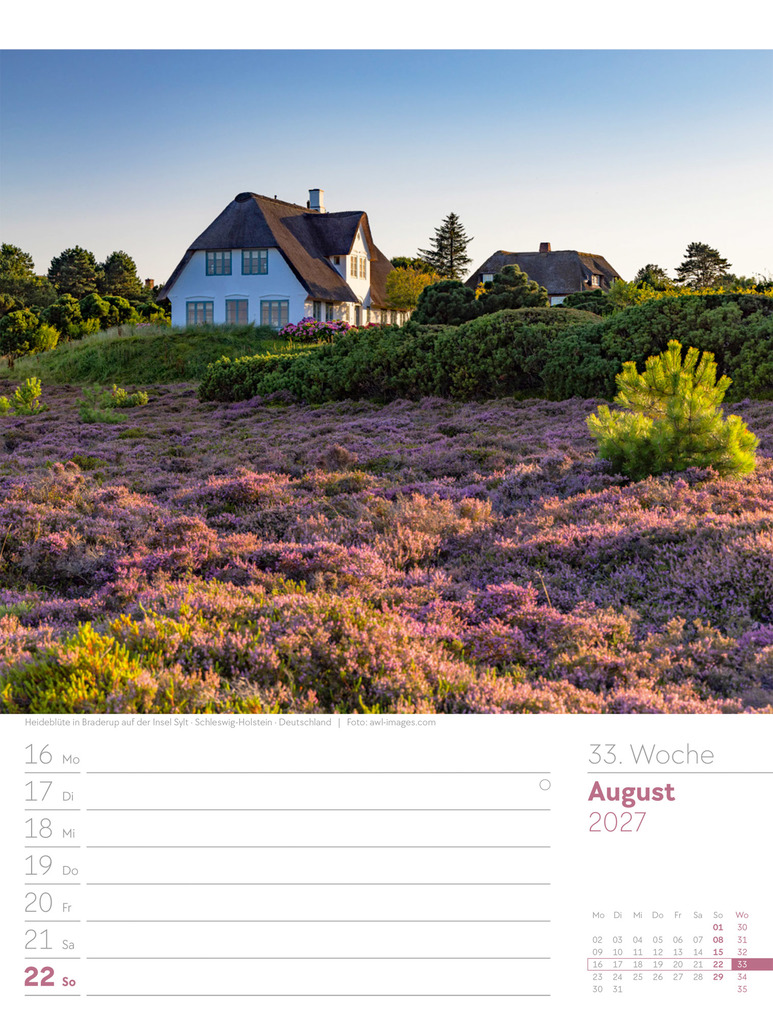 Weitere Ansicht: Am Meer Wochenplaner Kalender 2027 | Ackermann Kunstverlag GmbH