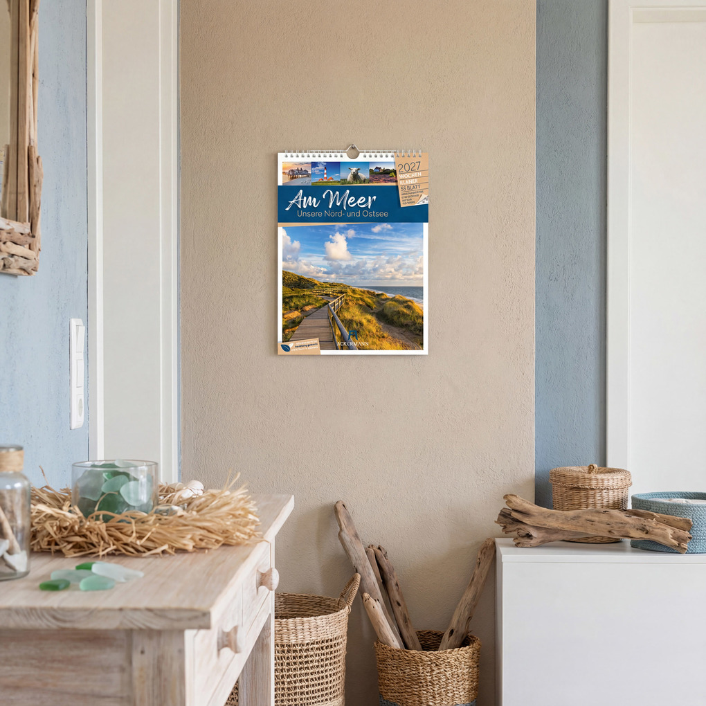 Weitere Ansicht: Am Meer Wochenplaner Kalender 2027 | Ackermann Kunstverlag GmbH