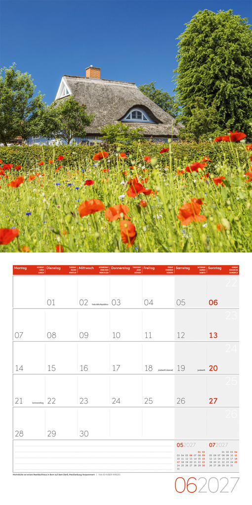 Weitere Ansicht: Naturwunder Deutschland Kalender 2027 - 30x30 - Art12 | Ackermann Kunstverlag GmbH