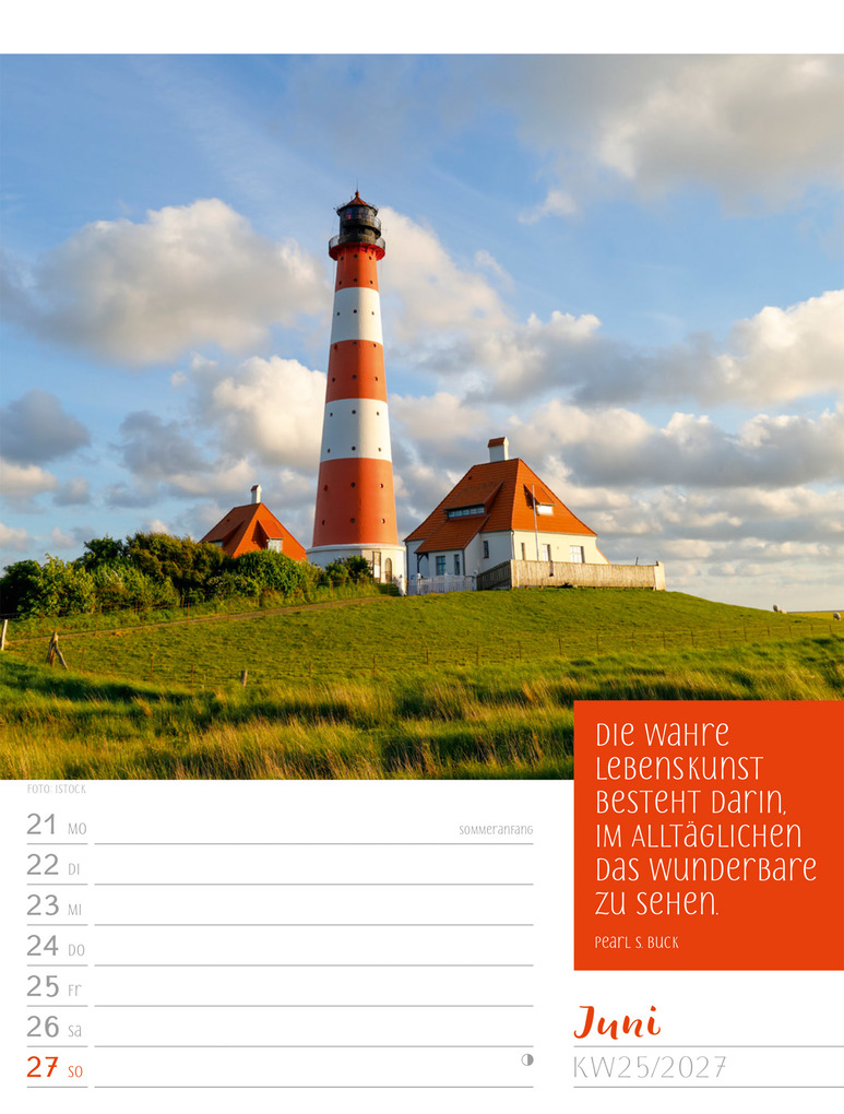 Weitere Ansicht: Augenblicke der Achtsamkeit Wochenplaner Kalender 2027 | Ackermann Kunstverlag GmbH