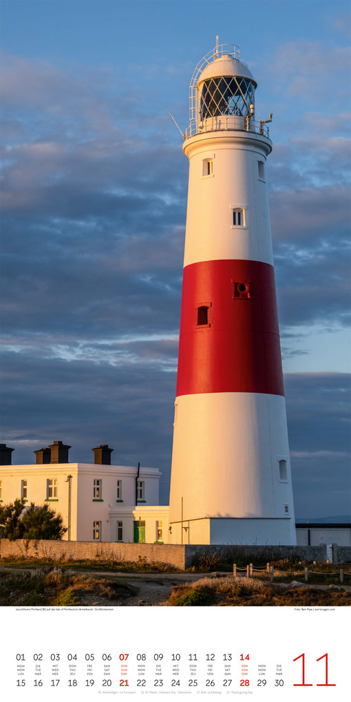 Weitere Ansicht: Leuchttürme Kalender 2027 | Ackermann Kunstverlag GmbH