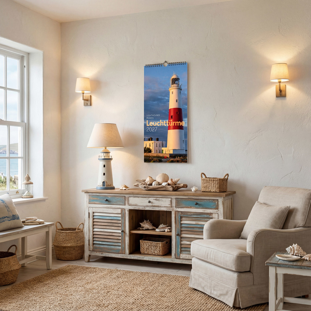 Weitere Ansicht: Leuchttürme Kalender 2027 | Ackermann Kunstverlag GmbH