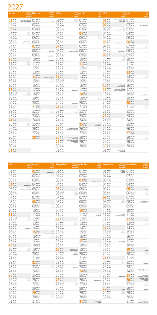 Weitere Ansicht: Eulen Kalender 2027 - 30x30 - Art12 | Ackermann Kunstverlag GmbH