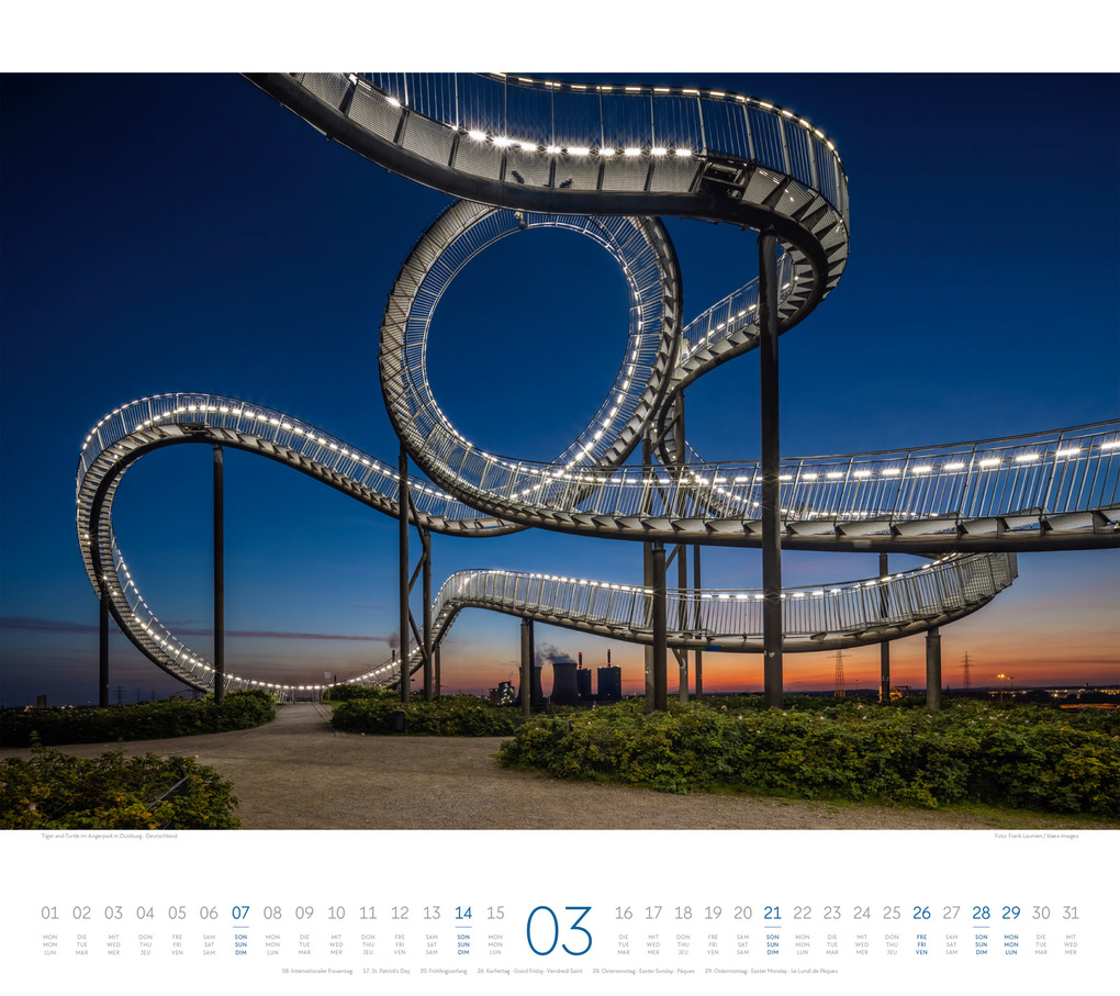 Weitere Ansicht: Treppen Kalender 2027 | Ackermann Kunstverlag GmbH