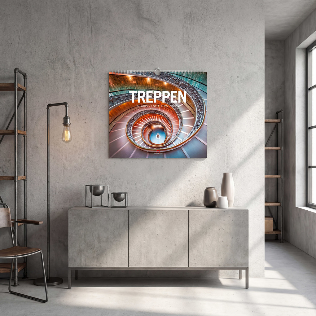 Weitere Ansicht: Treppen Kalender 2027 | Ackermann Kunstverlag GmbH