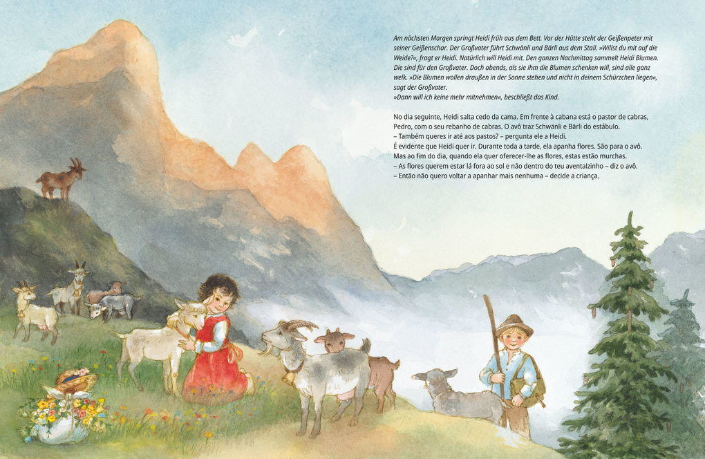 Weitere Ansicht: Heidi (Deutsch-Portugiesisch) | Johanna Spyri, Katja Alves