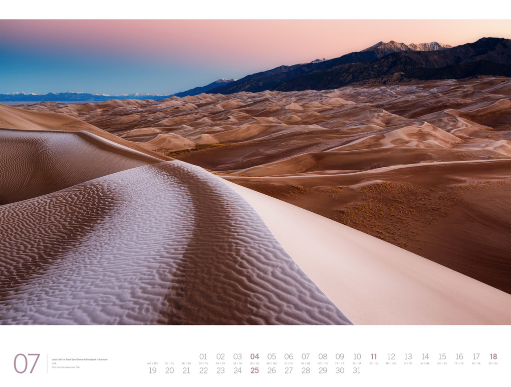 Weitere Ansicht: Planet Earth Gallery Kalender 2027 | Ackermann Kunstverlag GmbH