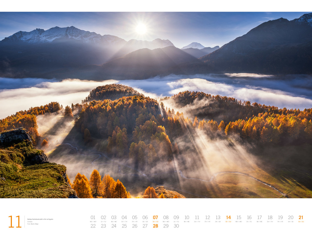 Weitere Ansicht: Planet Earth Gallery Kalender 2027 | Ackermann Kunstverlag GmbH