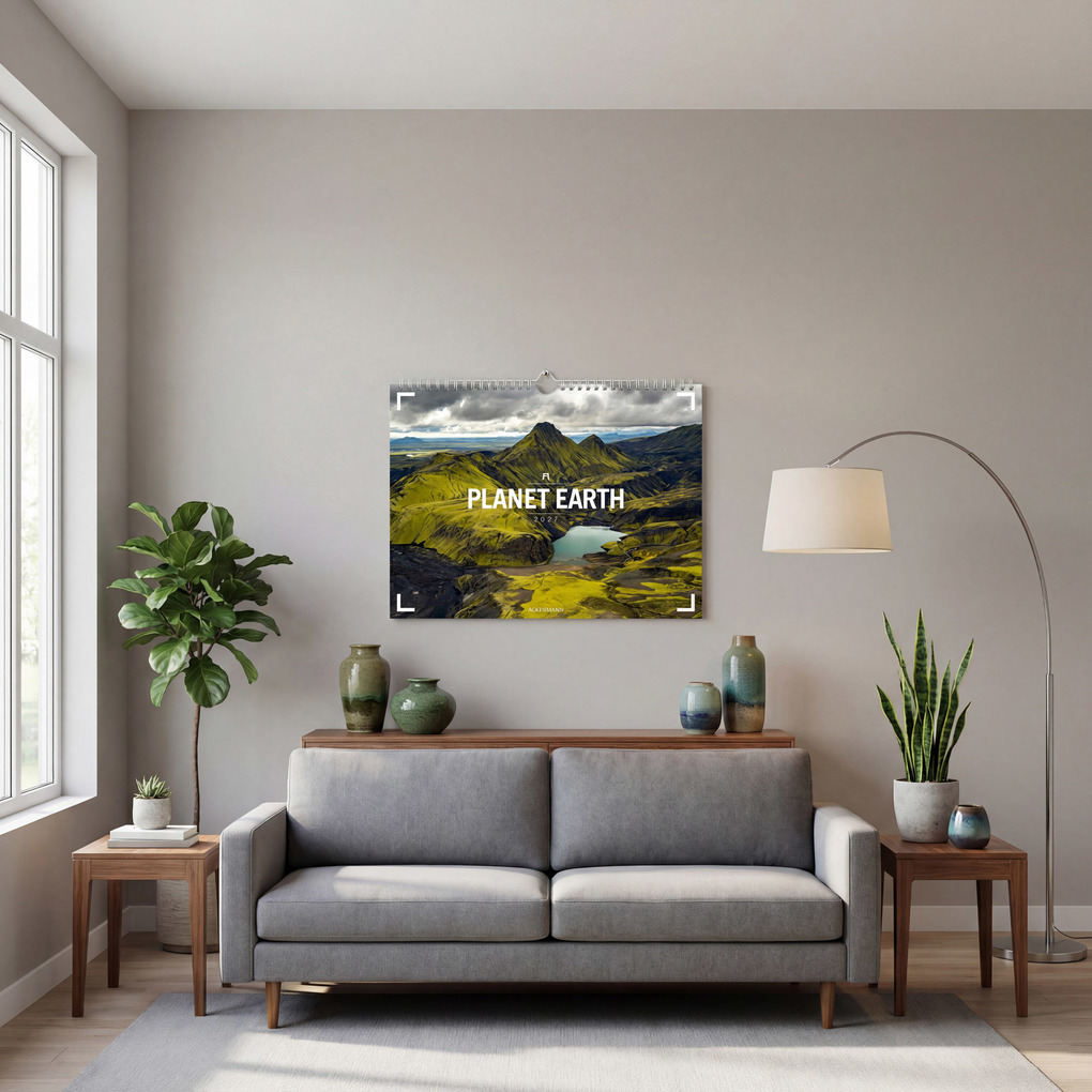 Weitere Ansicht: Planet Earth Gallery Kalender 2027 | Ackermann Kunstverlag GmbH