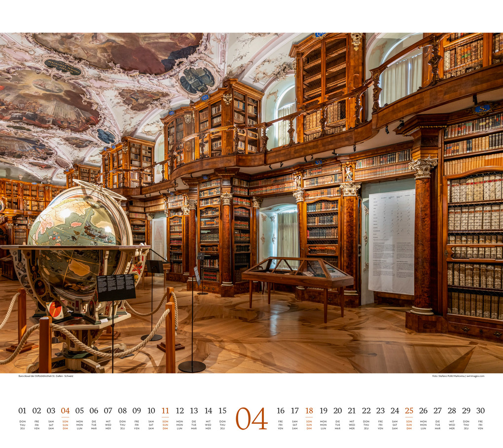 Weitere Ansicht: Welt der Bücher Kalender 2027 | Ackermann Kunstverlag GmbH