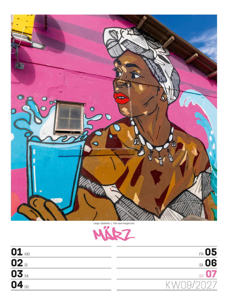 Weitere Ansicht: Street Art Wochenplaner Kalender 2027 | Ackermann Kunstverlag GmbH