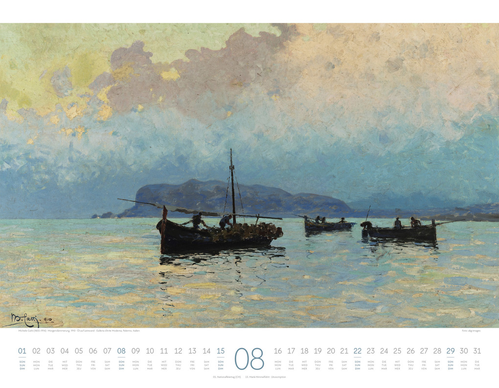 Weitere Ansicht: Kunstwerk Meer Kalender 2027 | Ackermann Kunstverlag GmbH