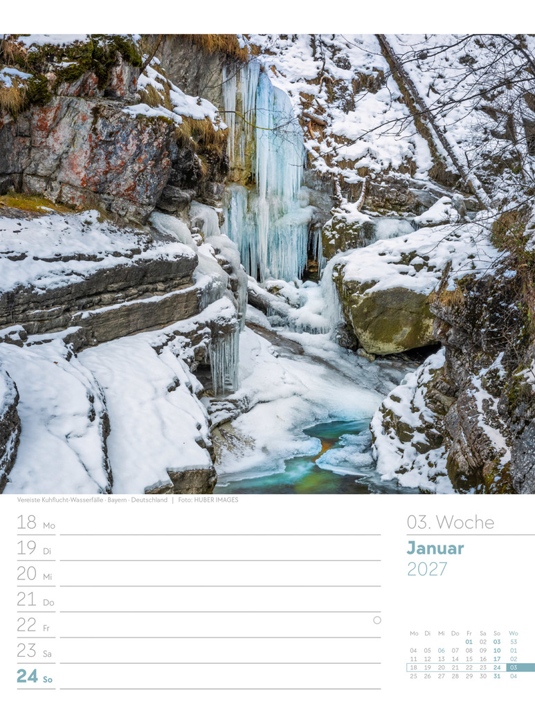 Weitere Ansicht: Unser Wald Wochenplaner Kalender 2027 | Ackermann Kunstverlag GmbH