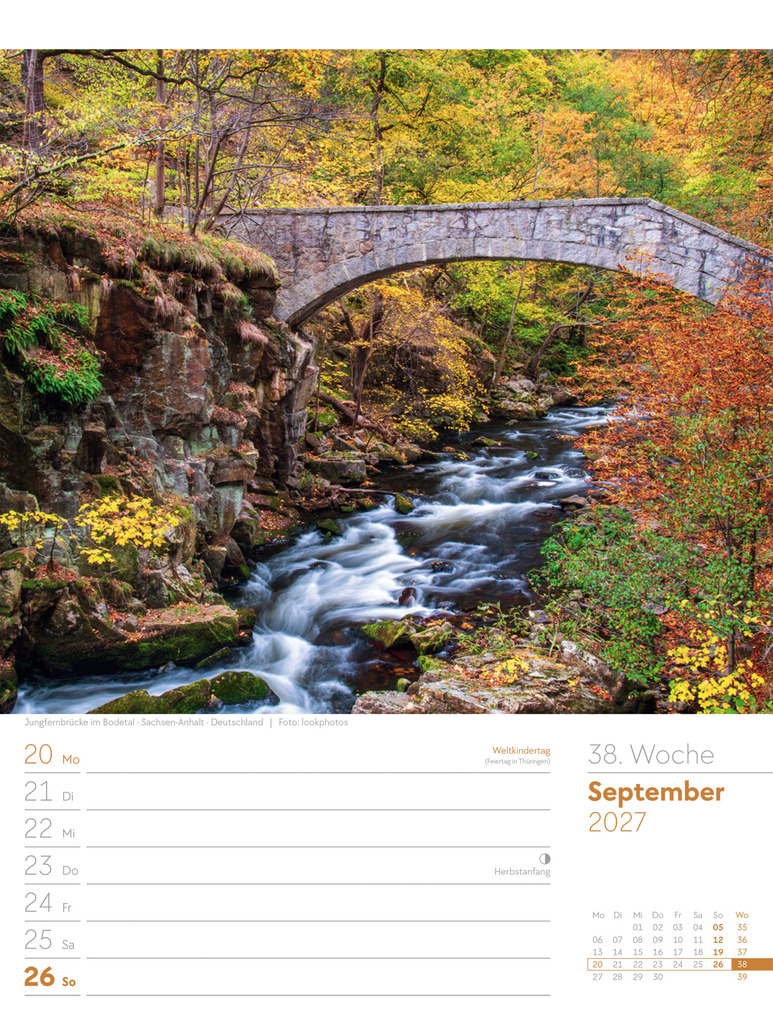 Weitere Ansicht: Unser Wald Wochenplaner Kalender 2027 | Ackermann Kunstverlag GmbH