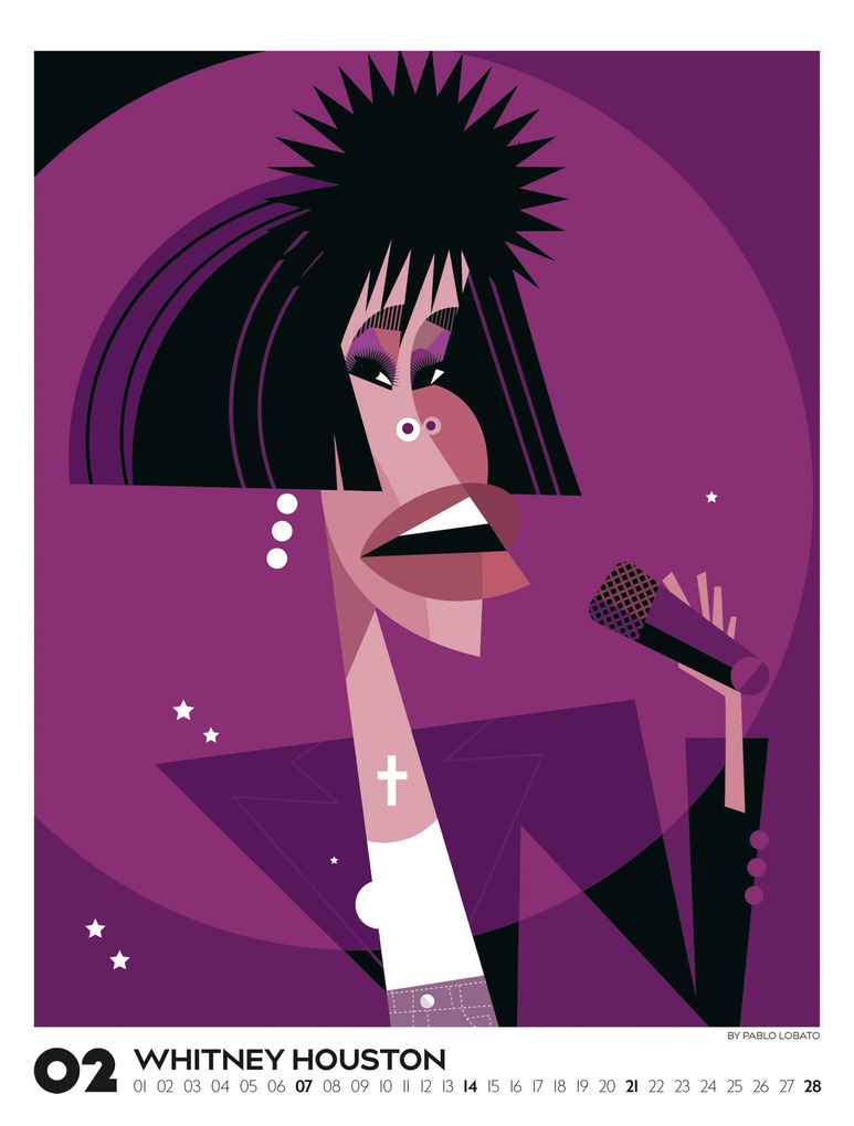 Weitere Ansicht: Legends Kalender 2027 | Musiklegenden | Pablo Lobato, Ackermann Kunstverlag GmbH