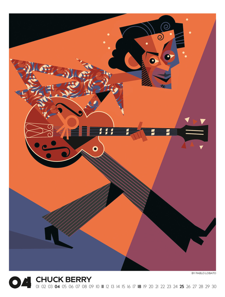 Weitere Ansicht: Legends Kalender 2027 | Musiklegenden | Pablo Lobato, Ackermann Kunstverlag GmbH