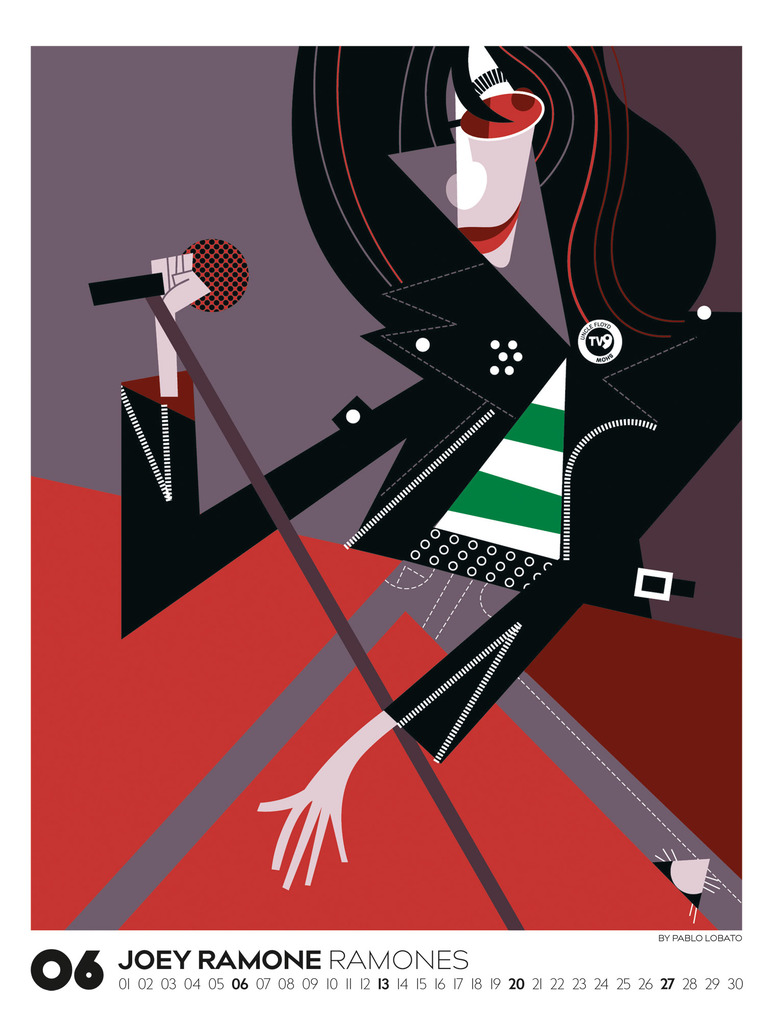 Weitere Ansicht: Legends Kalender 2027 | Musiklegenden | Pablo Lobato, Ackermann Kunstverlag GmbH