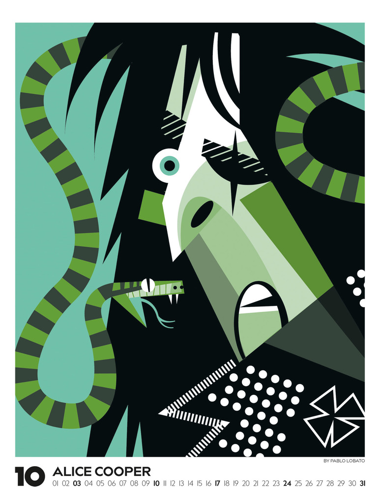 Weitere Ansicht: Legends Kalender 2027 | Musiklegenden | Pablo Lobato, Ackermann Kunstverlag GmbH