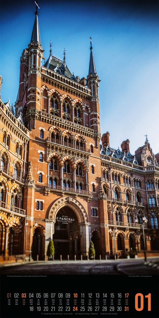 Weitere Ansicht: Inside London Kalender 2027 | Ackermann Kunstverlag GmbH