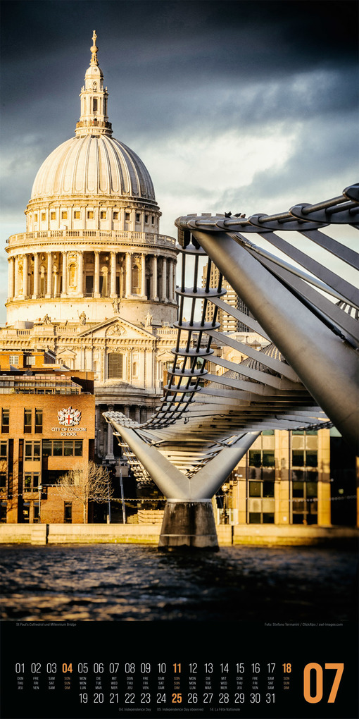Weitere Ansicht: Inside London Kalender 2027 | Ackermann Kunstverlag GmbH