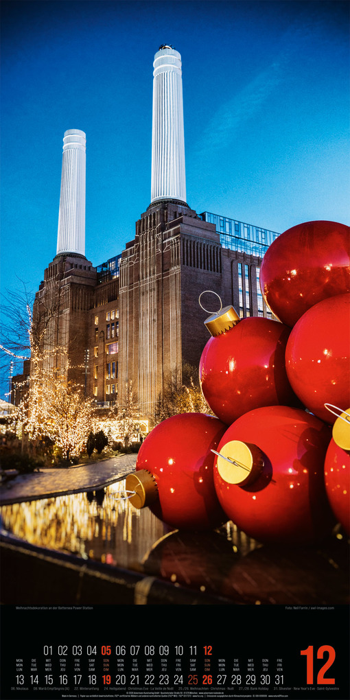 Weitere Ansicht: Inside London Kalender 2027 | Ackermann Kunstverlag GmbH