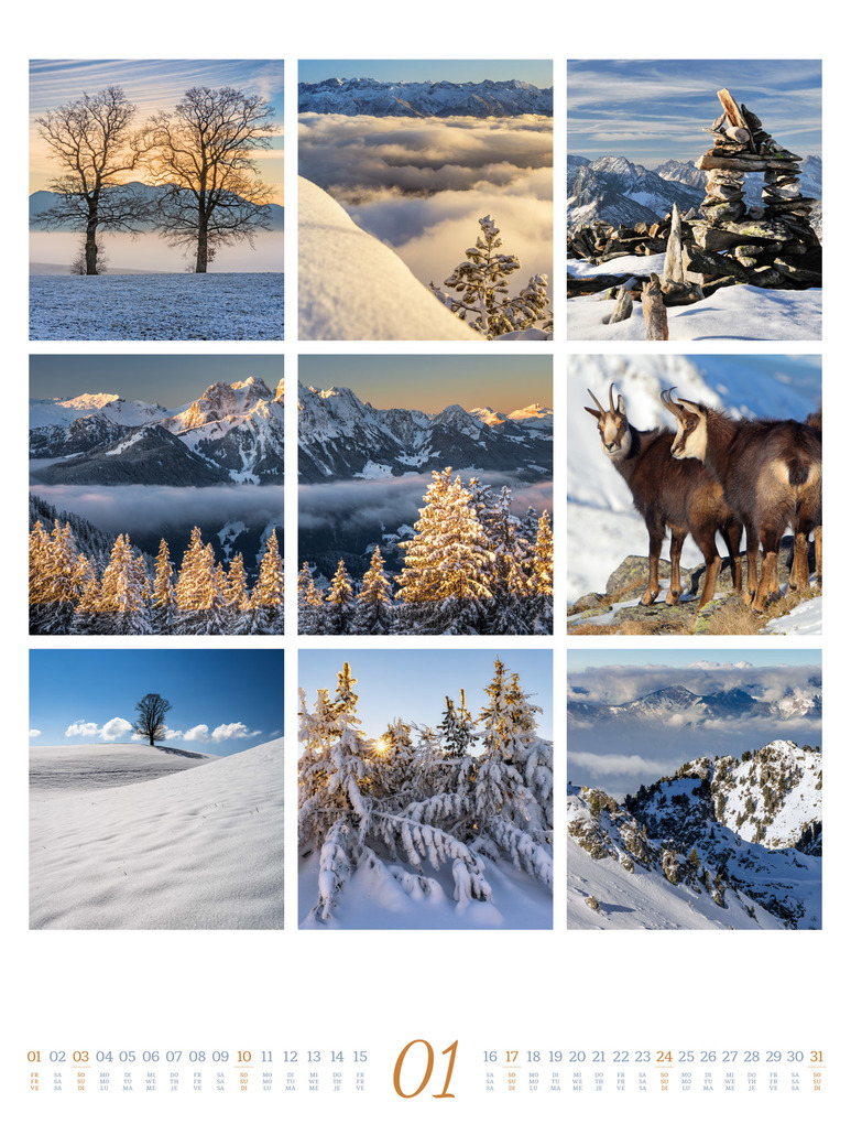 Weitere Ansicht: Inspiration Natur Kalender 2027 | Ackermann Kunstverlag GmbH