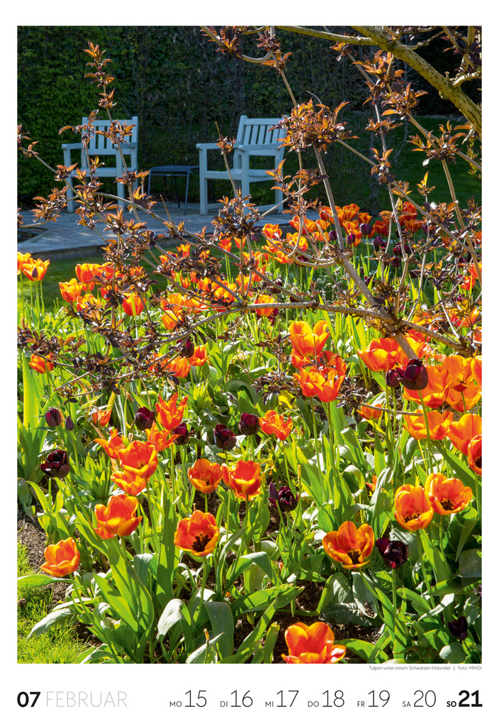 Weitere Ansicht: Garten Wochenkalender 2027 | Ackermann Kunstverlag GmbH