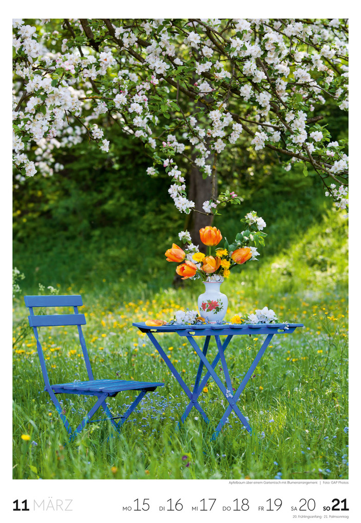 Weitere Ansicht: Garten Wochenkalender 2027 | Ackermann Kunstverlag GmbH