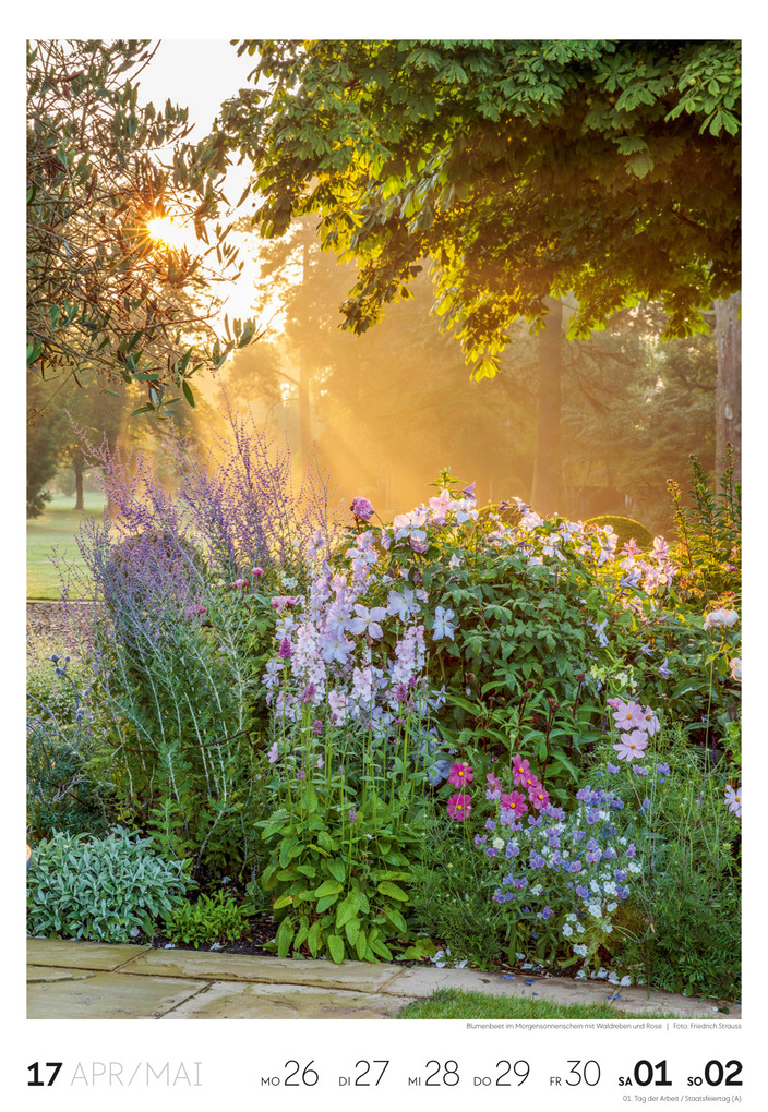 Weitere Ansicht: Garten Wochenkalender 2027 | Ackermann Kunstverlag GmbH