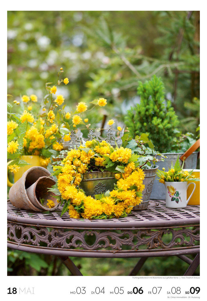 Weitere Ansicht: Garten Wochenkalender 2027 | Ackermann Kunstverlag GmbH