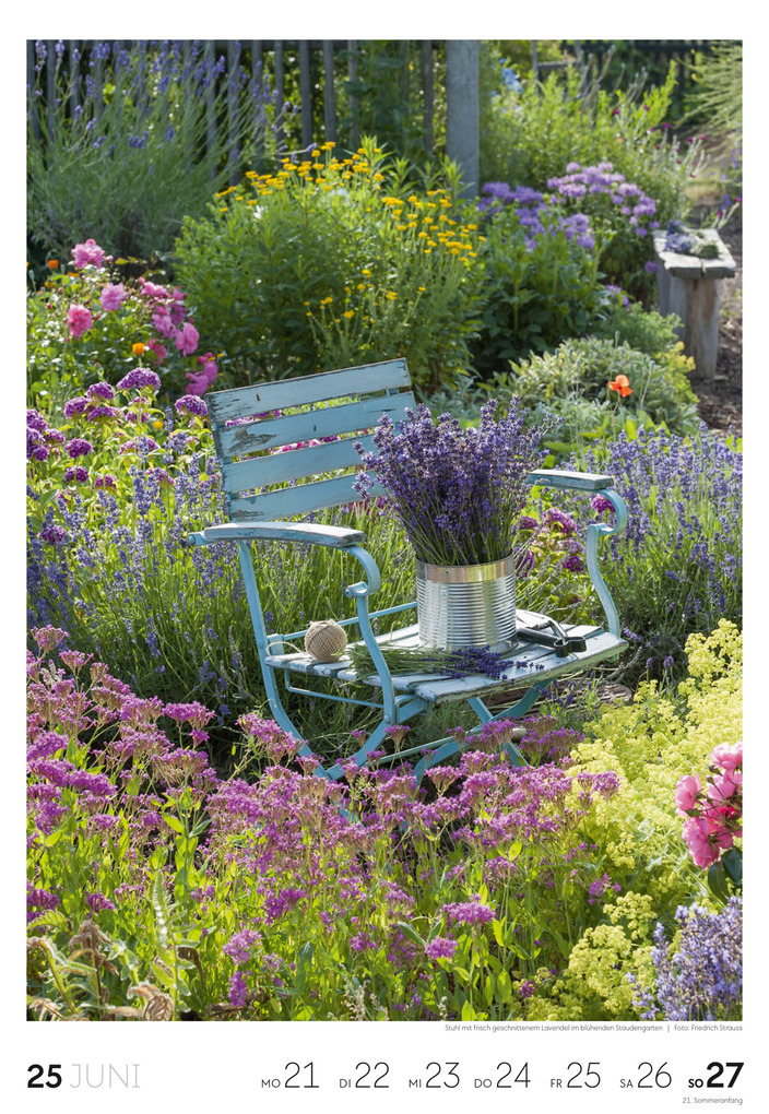 Weitere Ansicht: Garten Wochenkalender 2027 | Ackermann Kunstverlag GmbH