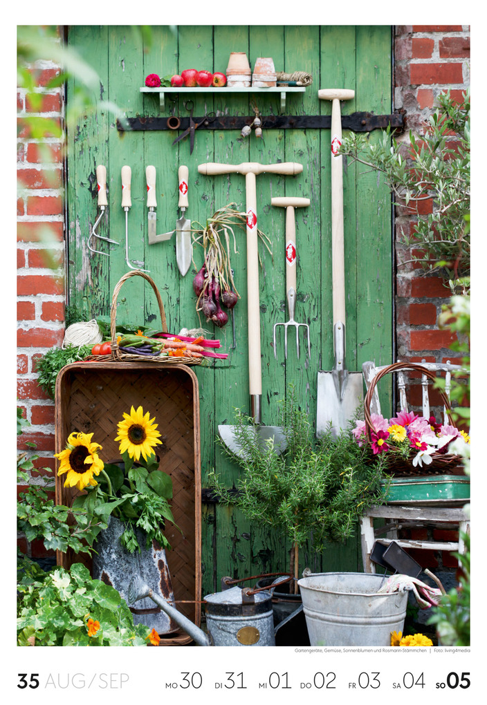 Weitere Ansicht: Garten Wochenkalender 2027 | Ackermann Kunstverlag GmbH