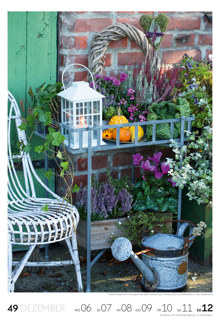 Weitere Ansicht: Garten Wochenkalender 2027 | Ackermann Kunstverlag GmbH