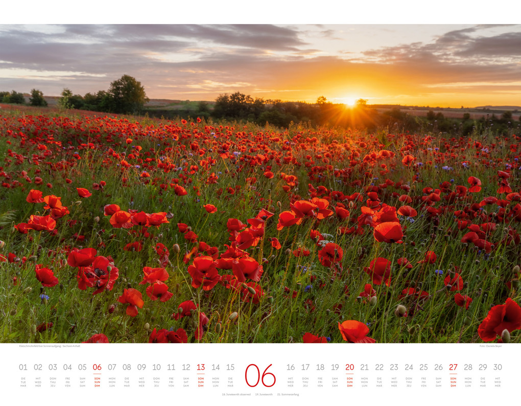 Weitere Ansicht: Deutschland Kalender 2027 | Zauberhafte Landschaften | Ackermann Kunstverlag GmbH