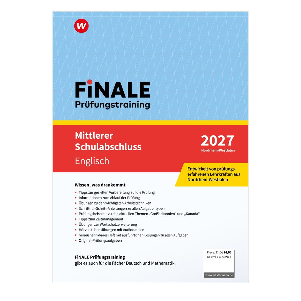 Weitere Ansicht: FiNALE - Prüfungstraining Mittlerer Schulabschluss Nordrhein-Westfalen | Gerhard Adams