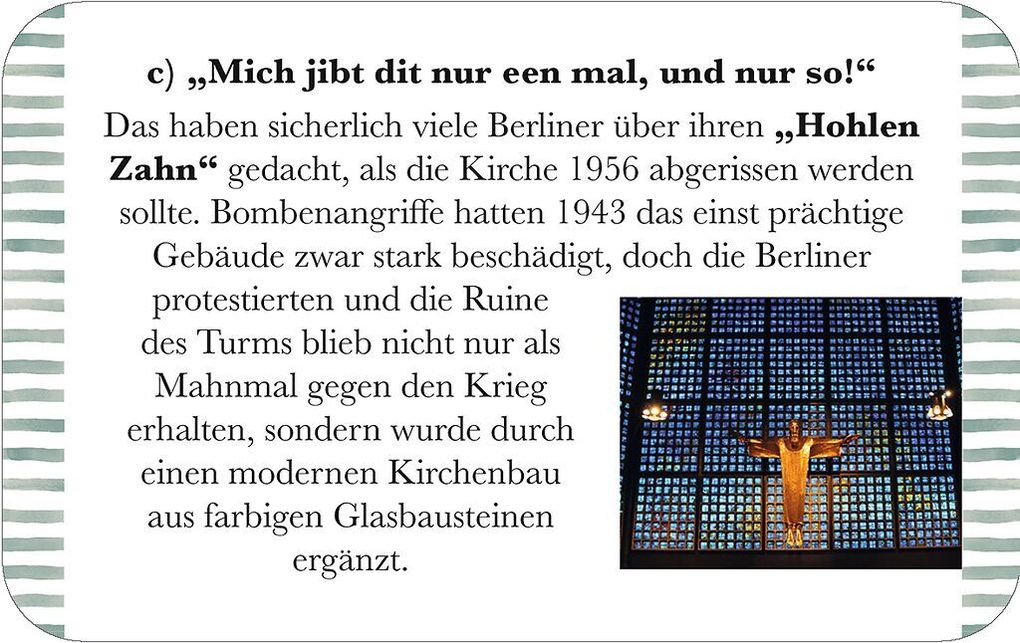 Weitere Ansicht: Dein Städte-Quiz Berlin | Elke Vogel