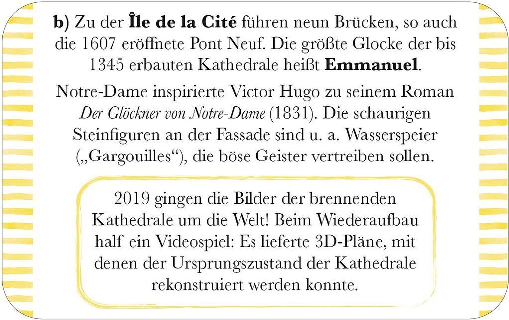 Weitere Ansicht: Dein Städte-Quiz Paris | Elke Vogel