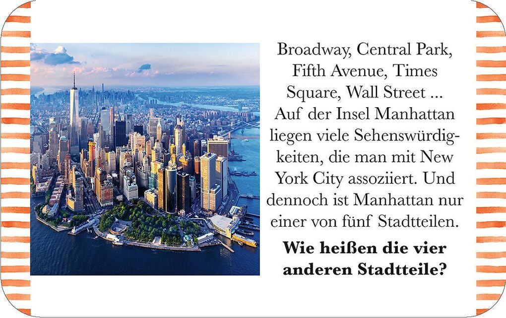 Weitere Ansicht: Dein Städte-Quiz New York | Elke Vogel