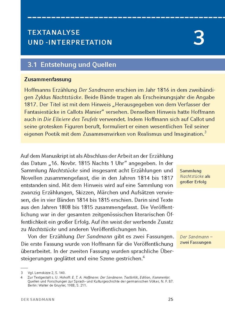 Weitere Ansicht: Der Sandmann von E.T.A. Hoffmann