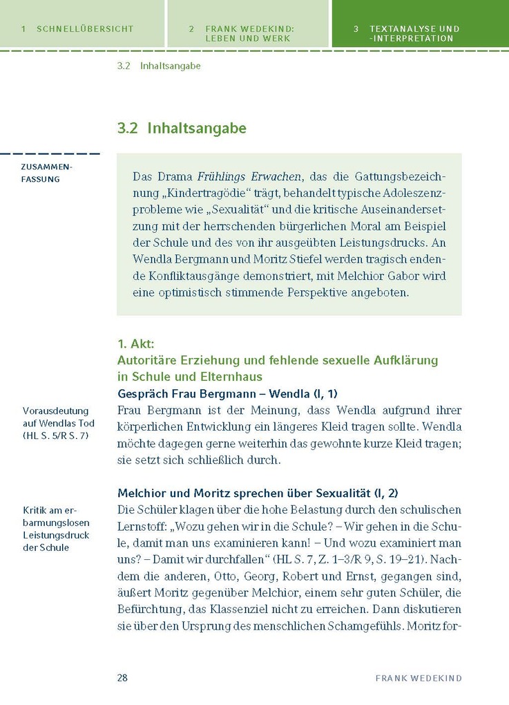 Weitere Ansicht: Frühlings Erwachen von Frank Wedekind | Frank Wedekind