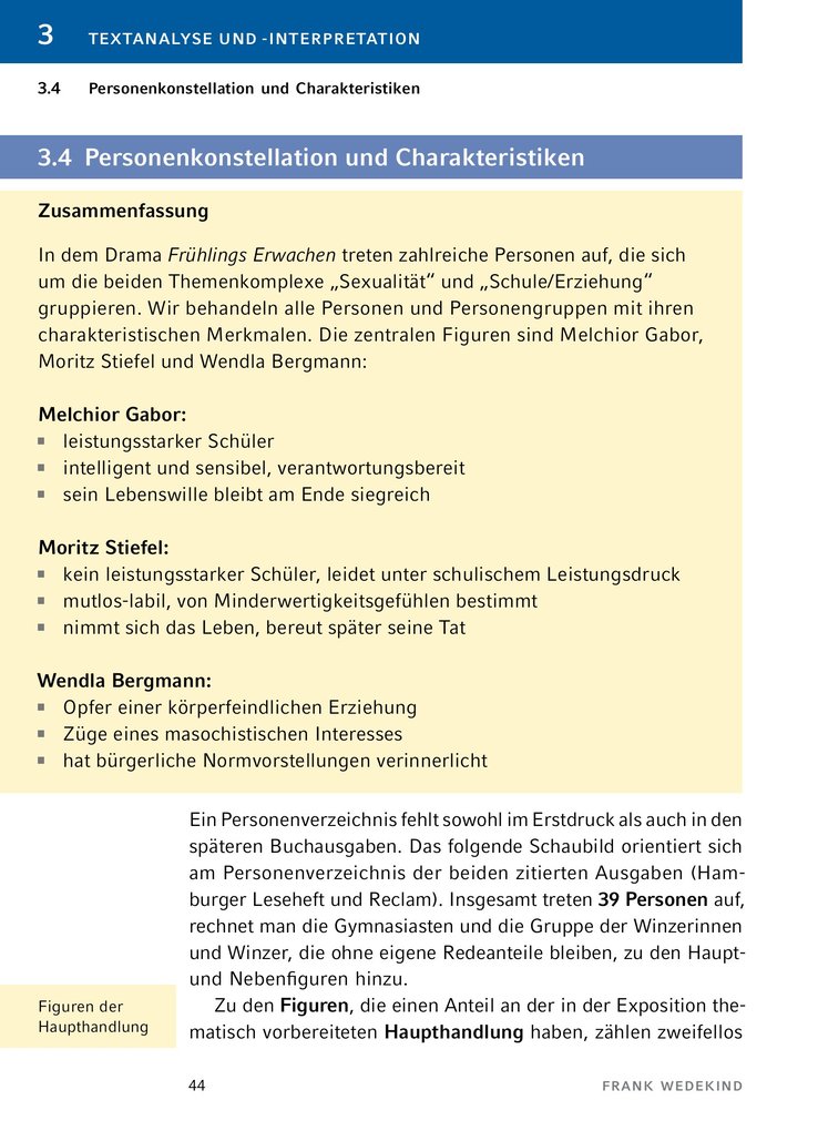 Weitere Ansicht: Frühlings Erwachen von Frank Wedekind | Frank Wedekind