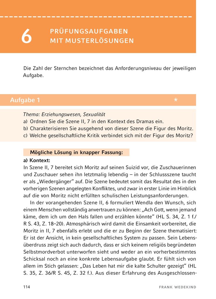 Weitere Ansicht: Frühlings Erwachen von Frank Wedekind | Frank Wedekind