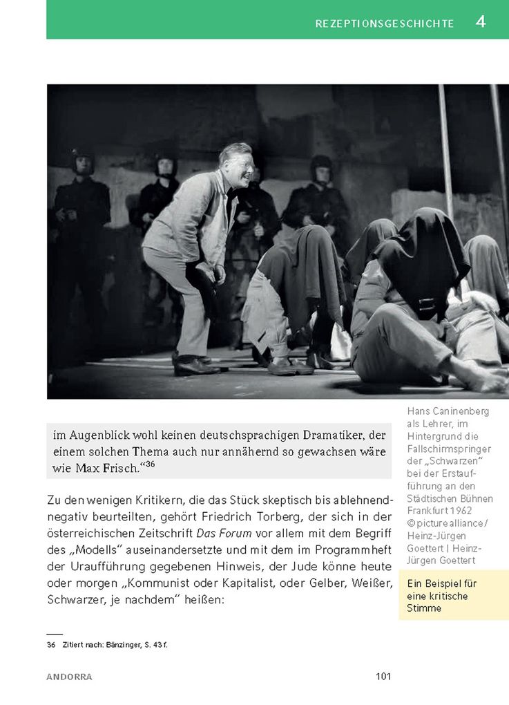 Weitere Ansicht: Andorra von Max Frisch
