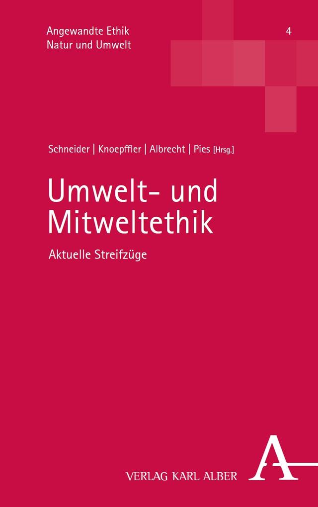 Produktbild: Umwelt- und Mitweltethik