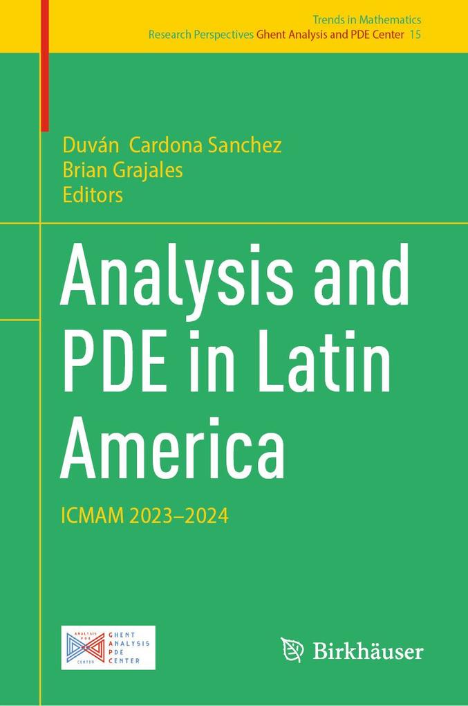 Produktbild: Analysis and PDE in Latin America