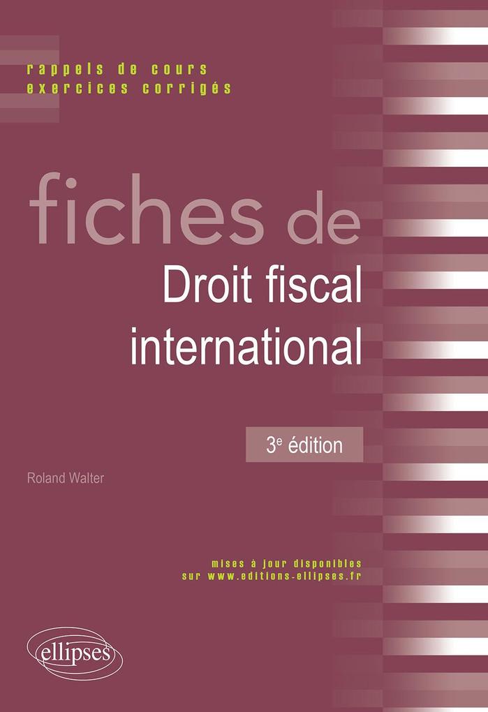 Walter Fiches De Droit Fiscal International Rappels De Cours Et walter-fiches-de-droit-fiscal-international-rappels-de-cours-et