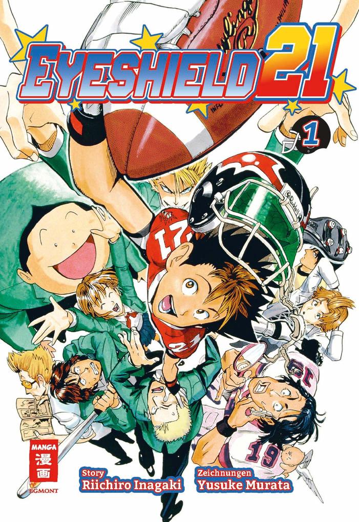 Produktbild: Eyeshield 21 01 | Riichiro Inagaki, Yuusuke Murata