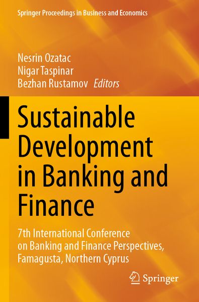 Produktbild: Sustainable Development in Banking and Finance