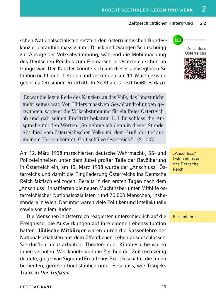 Weitere Ansicht: Der Trafikant von Robert Seethaler | Robert Seethaler