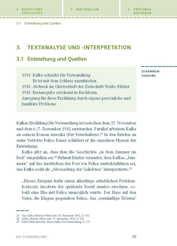 Weitere Ansicht: Die Verwandlung von Franz Kafka